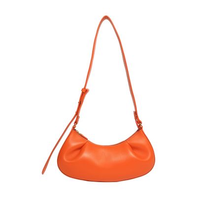 Elleme Dimple Moon small leather crossbody bag