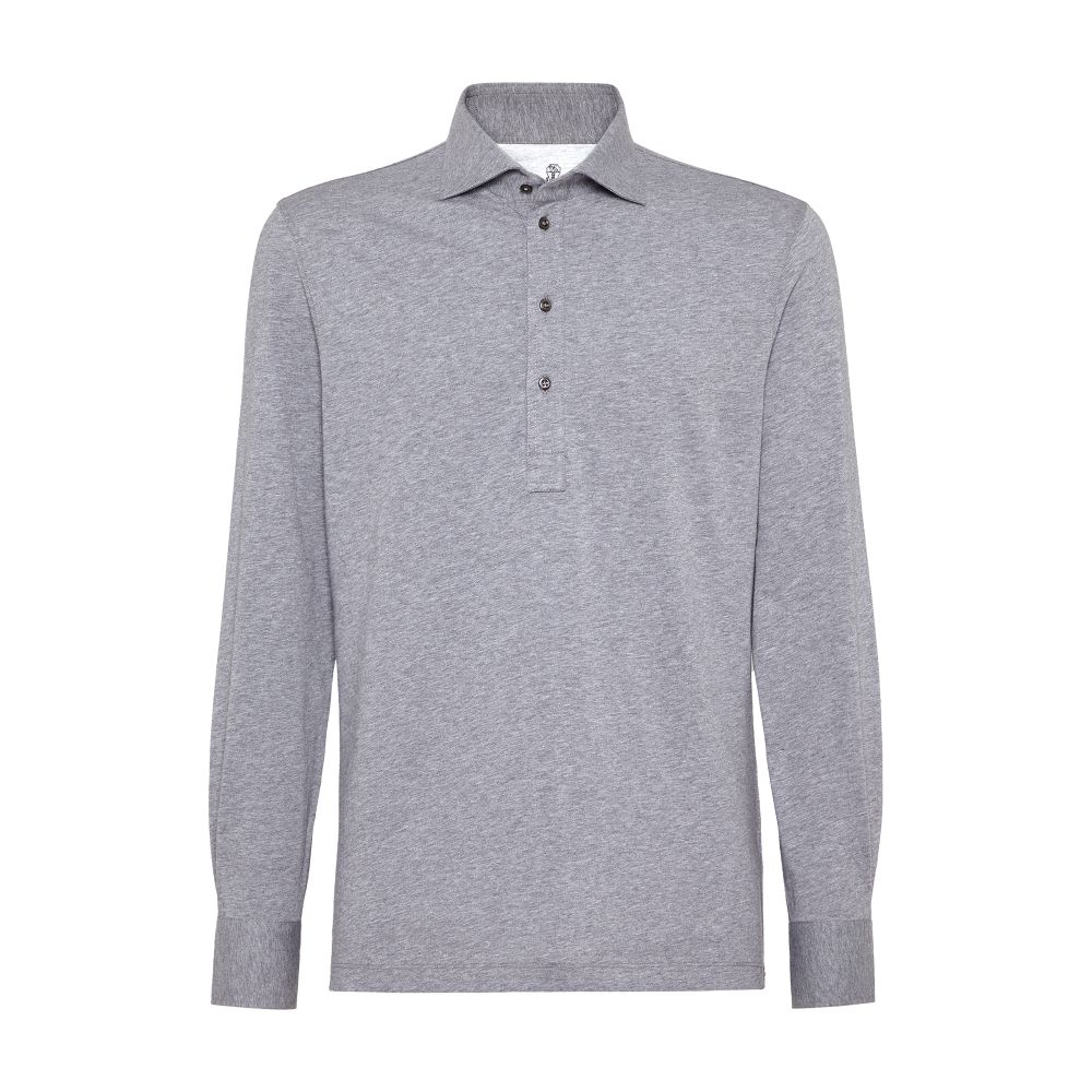 Brunello Cucinelli Polo with shirt collar