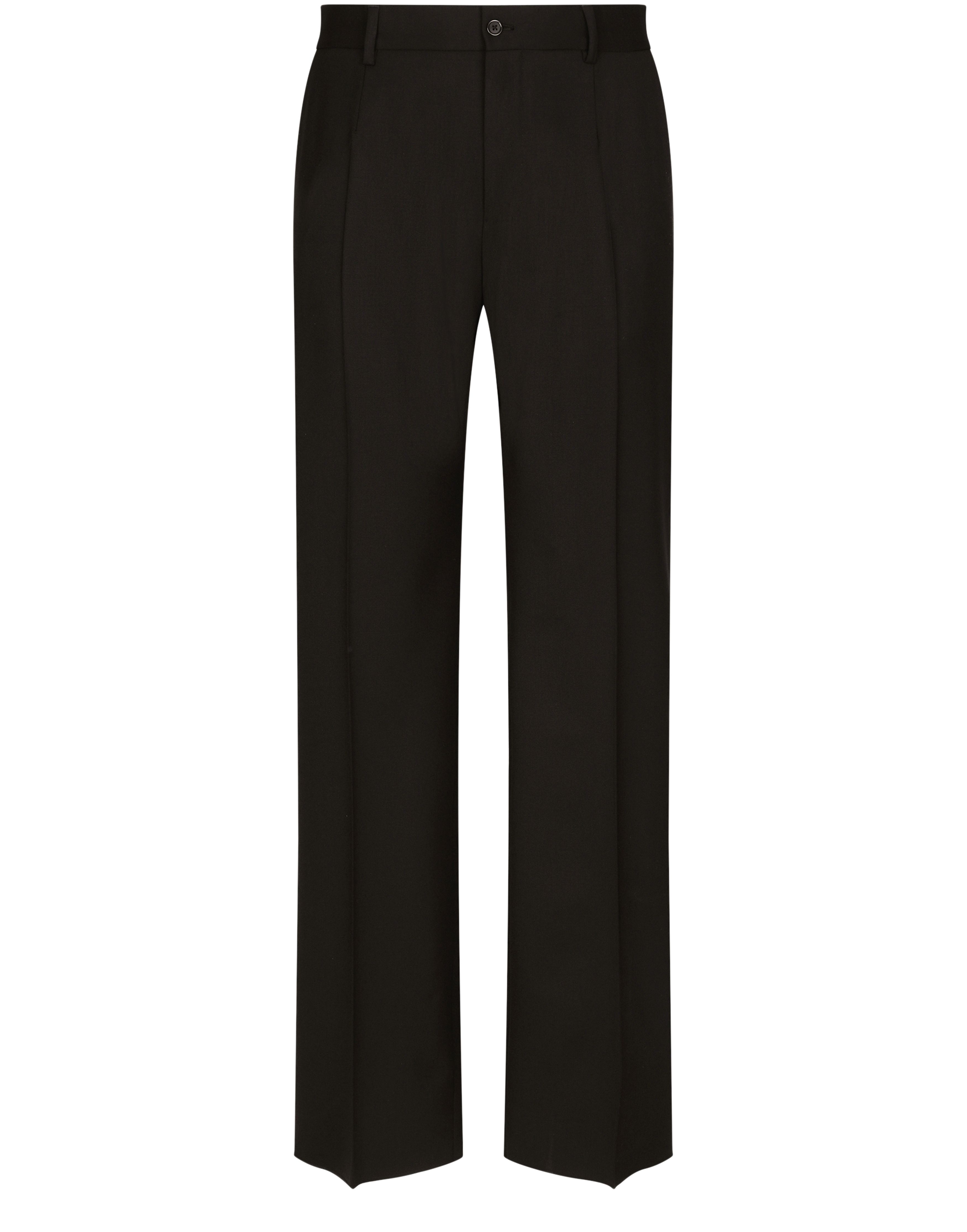 Dolce & Gabbana Stretch wool twill pants