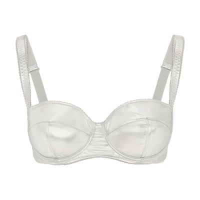 Dolce & Gabbana Foiled jersey balconette bra