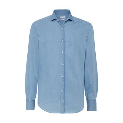 Brunello Cucinelli Lightweight denim shirt