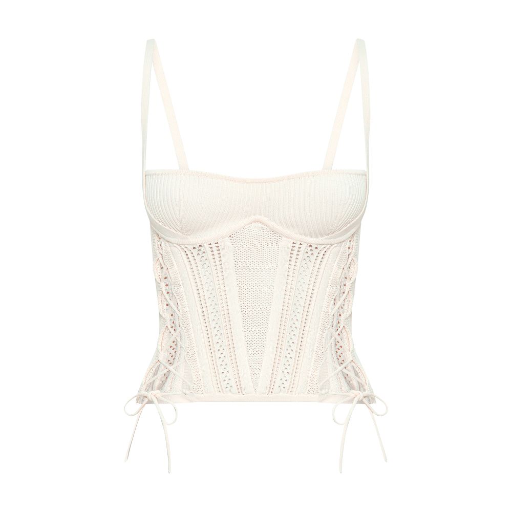 Dion Lee Laced openwork corset