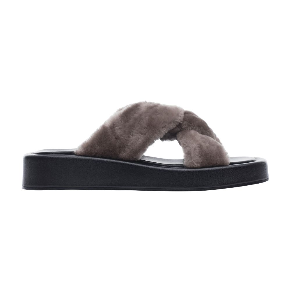 Elleme Tresse Shearling Platform