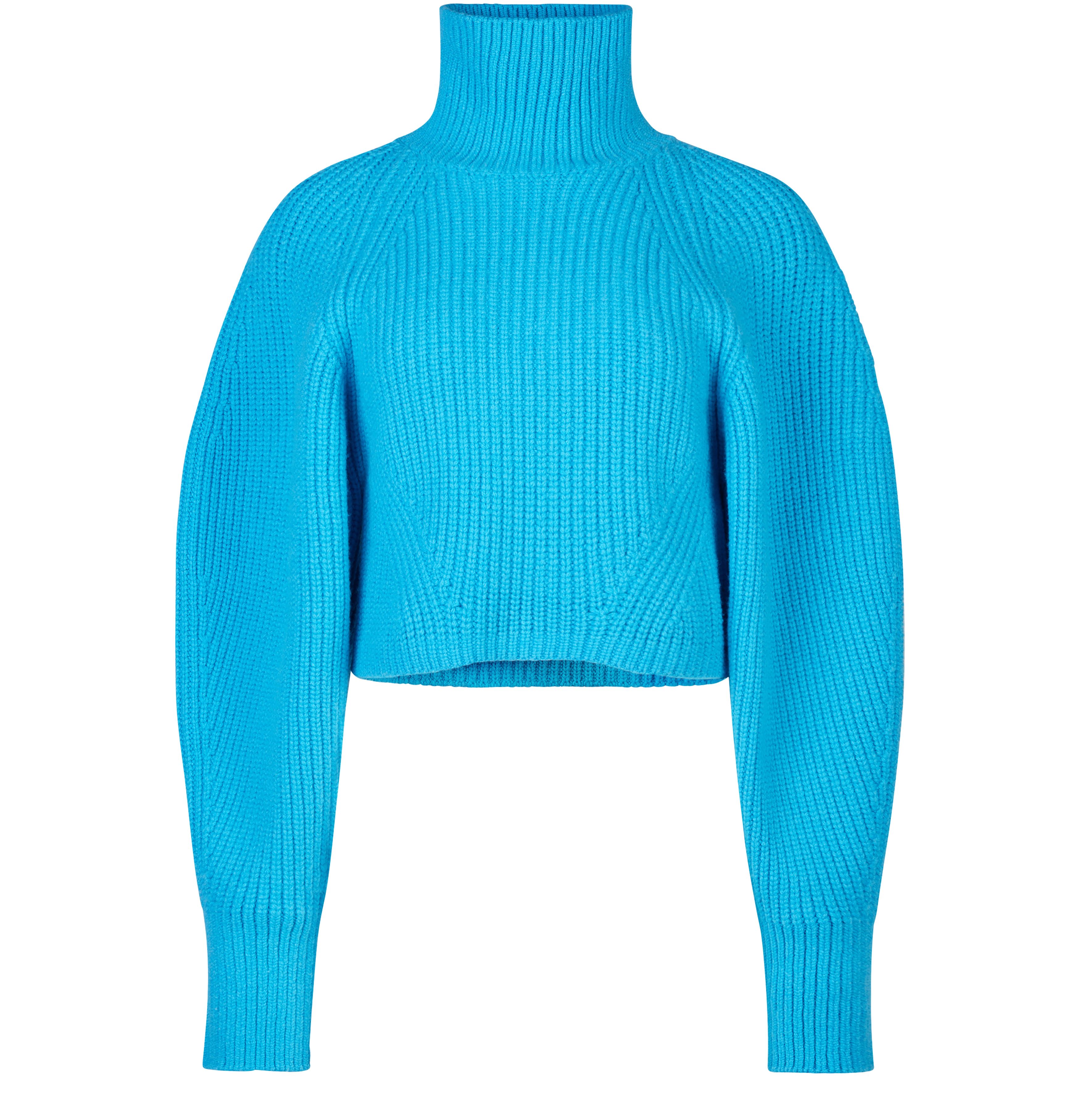 Nina Ricci Big ribbed cropped sweater