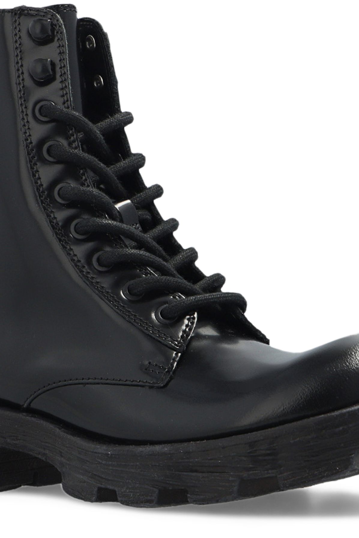 Diesel D-HAMMER leather boots