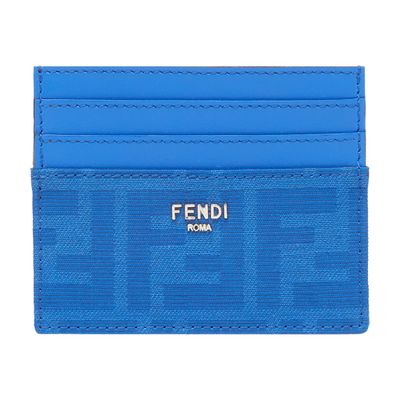 FENDI FF Jacquard Card Holder