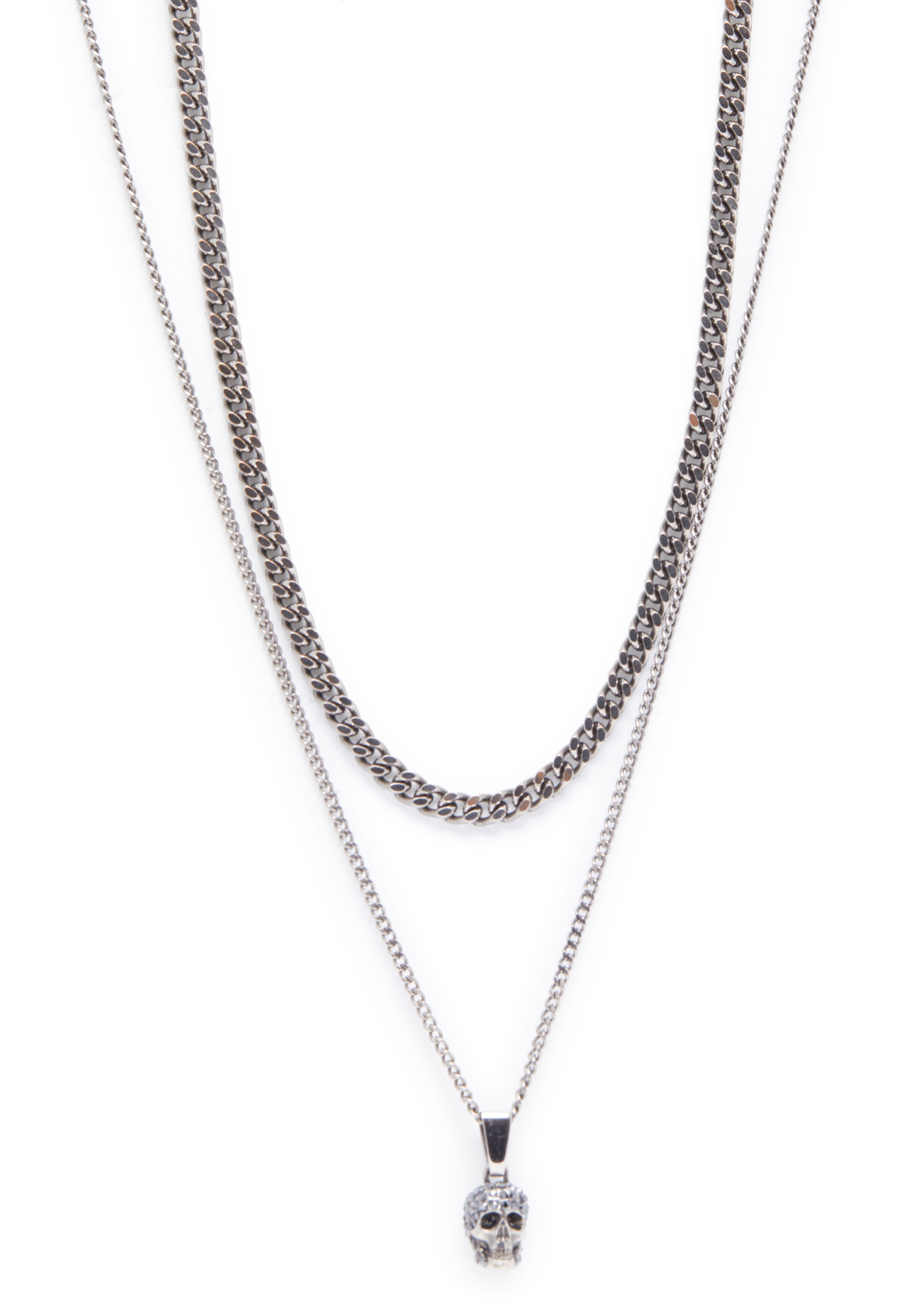 Alexander McQueen Double chain necklace