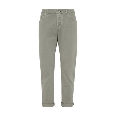 Brunello Cucinelli Dyed denim trousers