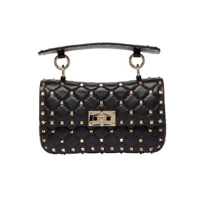 VALENTINO GARAVANI  Small Rockstud Spike chain bag