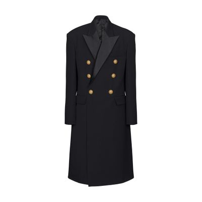 Balmain Long officer coat