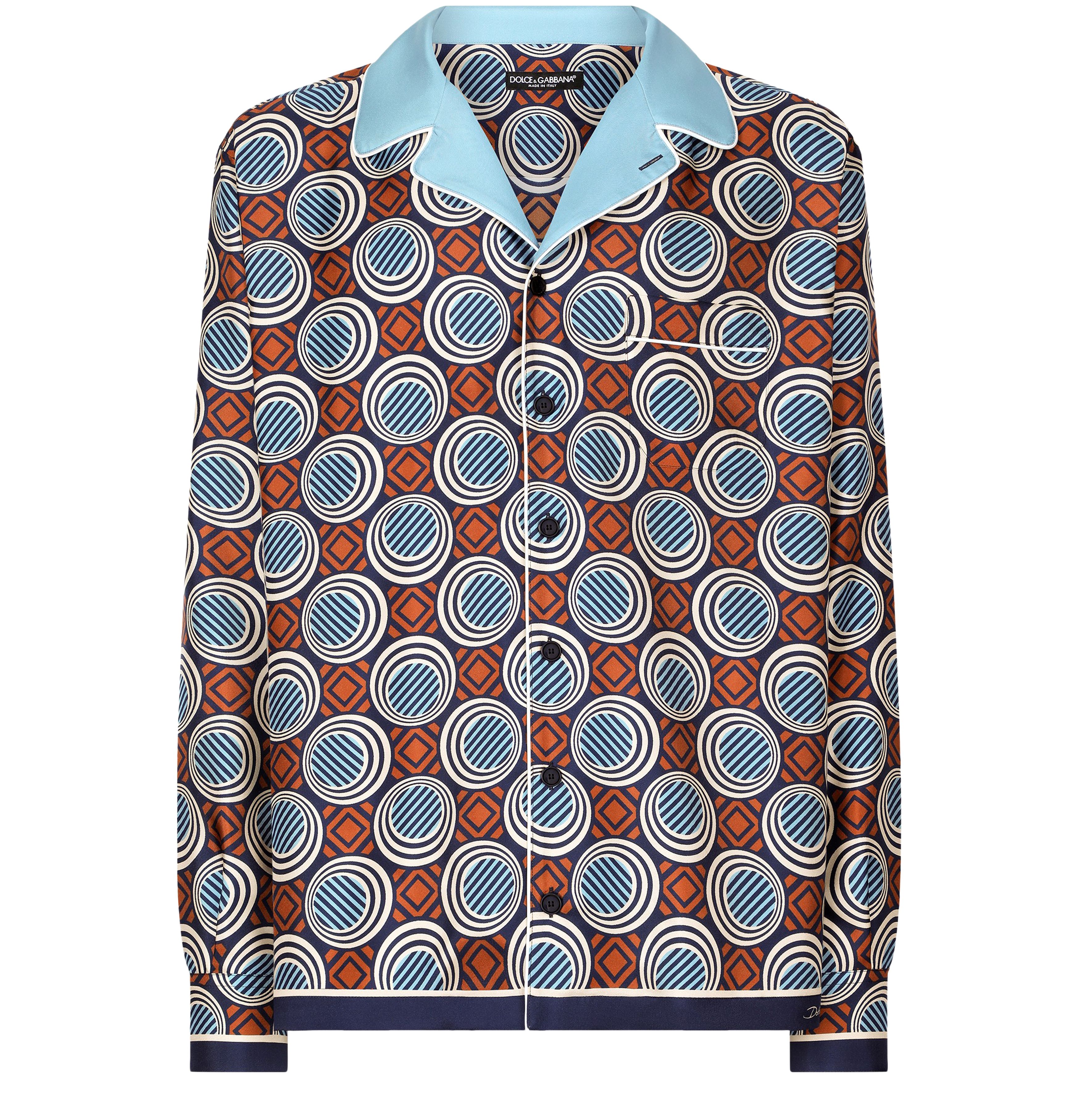 Dolce & Gabbana Printed silk shirt