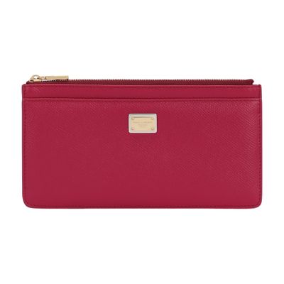 Dolce & Gabbana Large Dauphine calfskin card holder