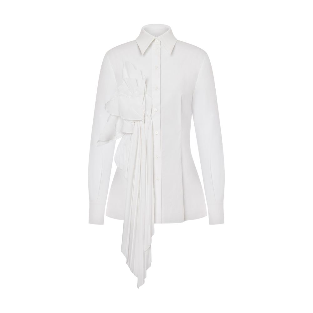 Alberta Ferretti Stretch poplin shirt