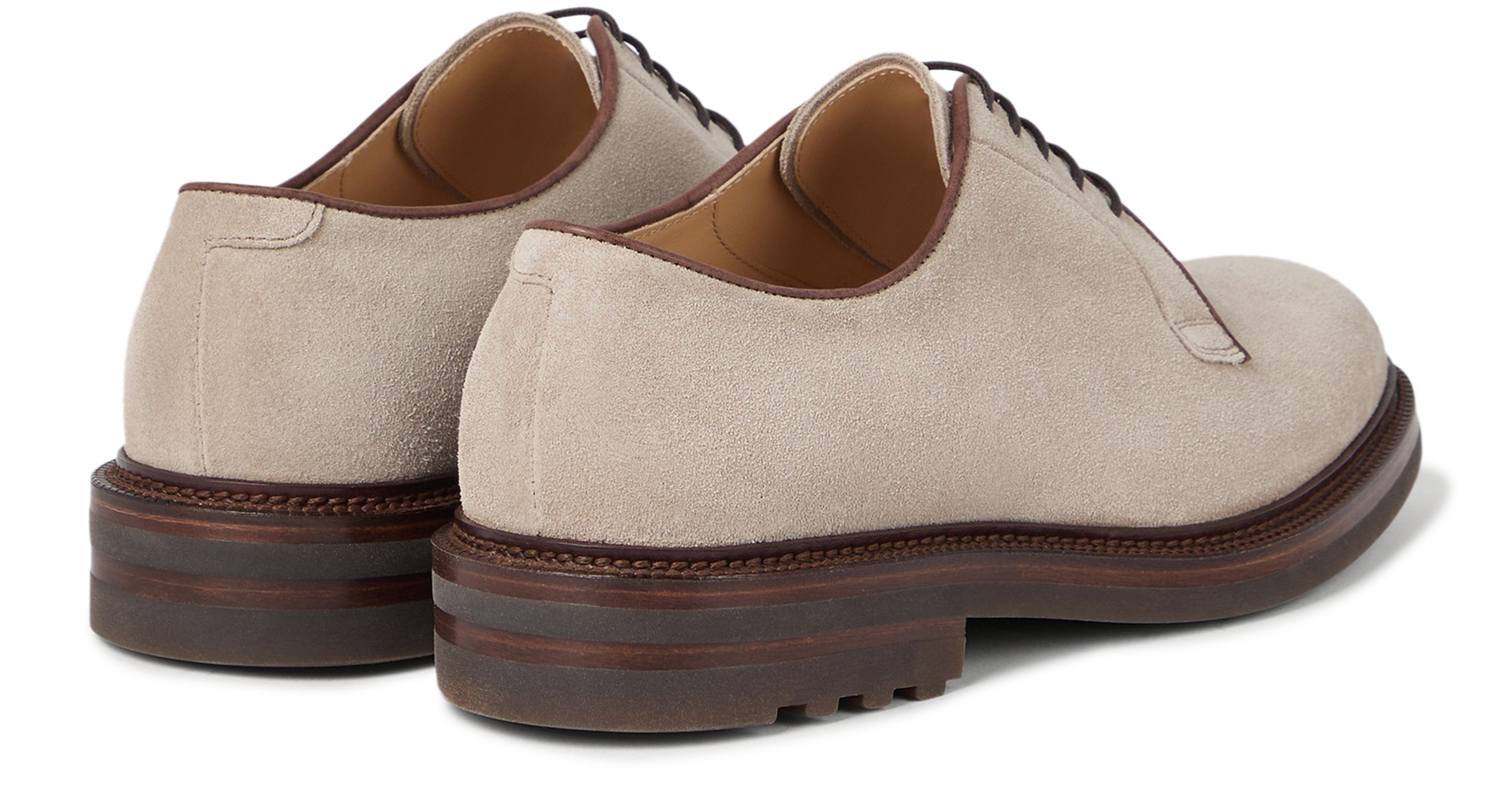 Brunello Cucinelli Suede derby