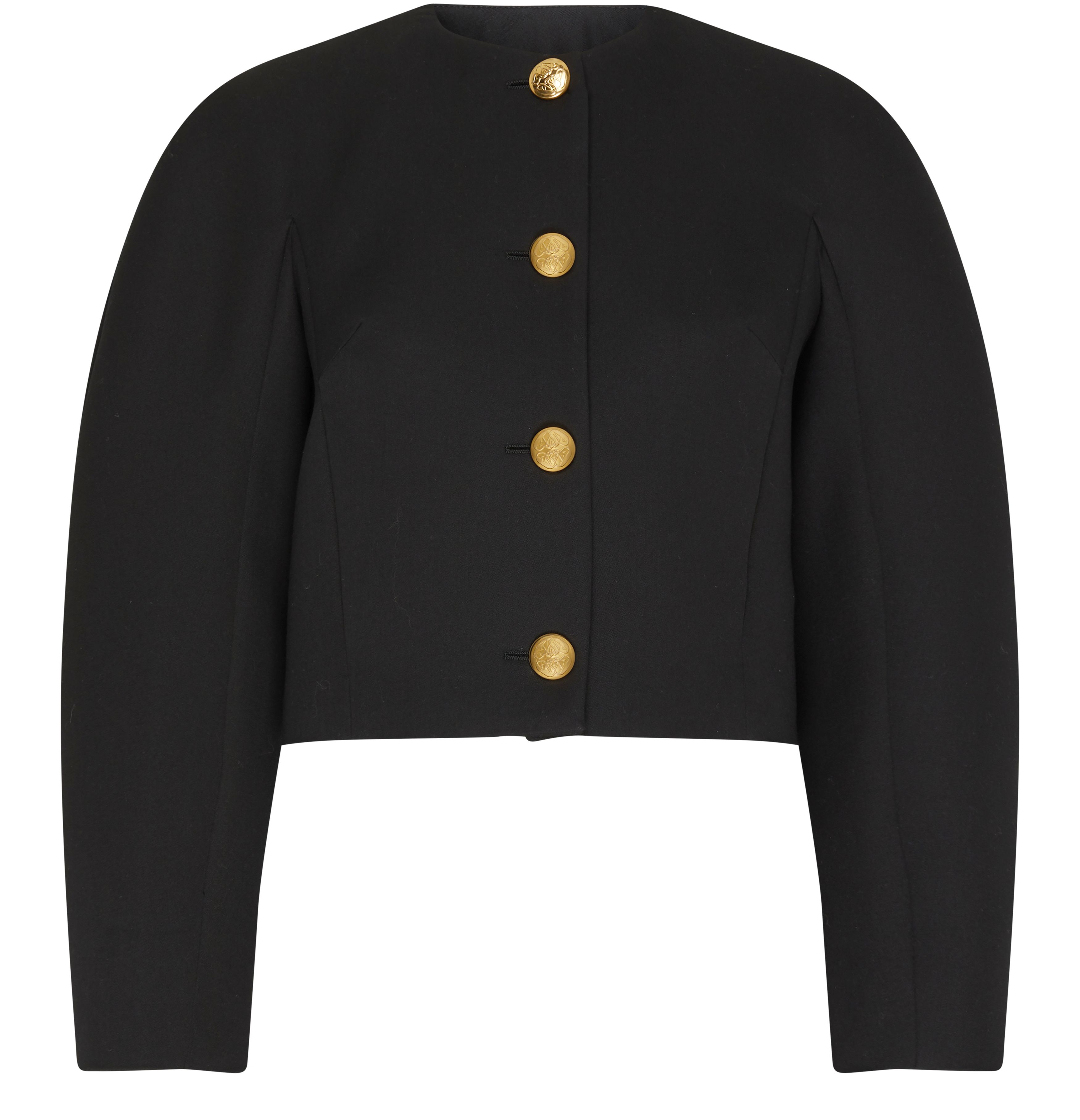 Alexander McQueen Cocoon Sleeve Military Jacket