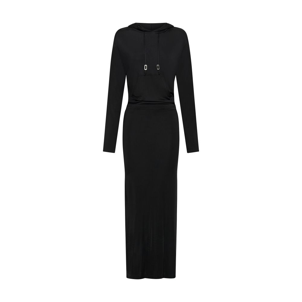 Dion Lee Gathered hoodie dress