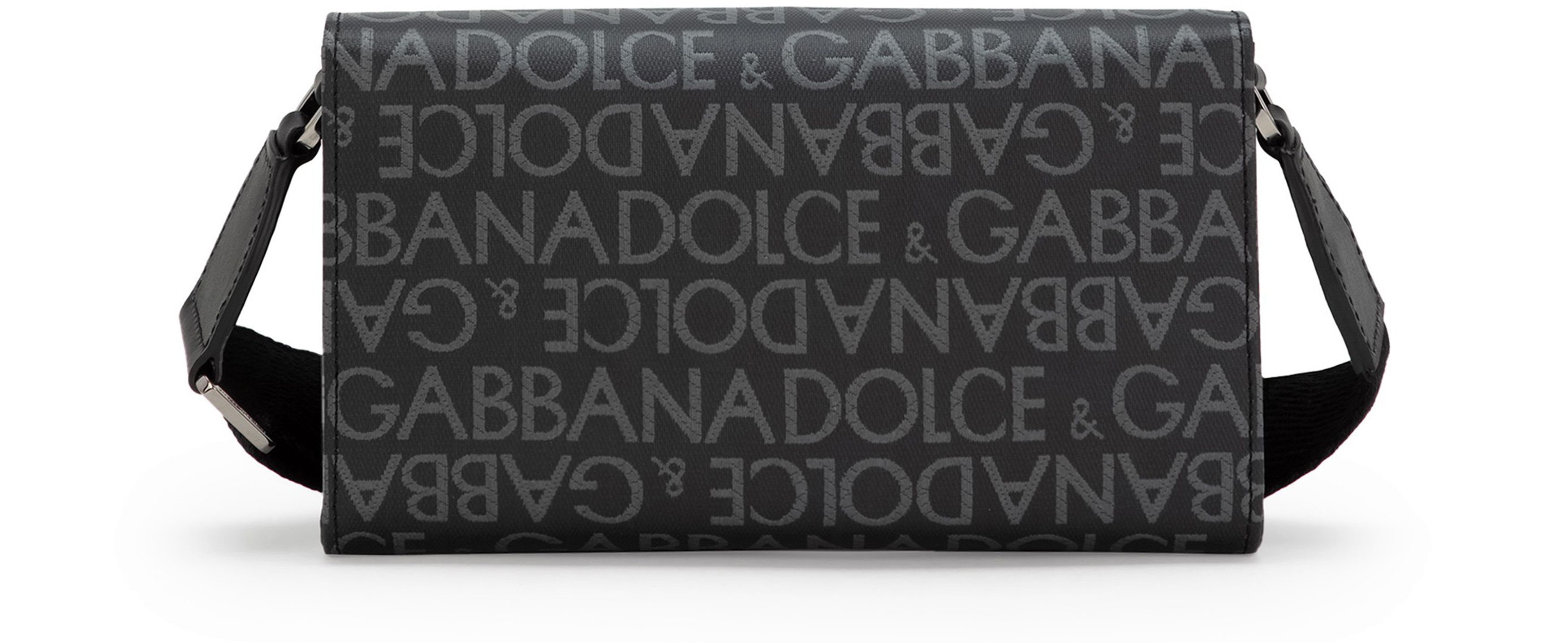 Dolce & Gabbana Coated jacquard crossbody bag