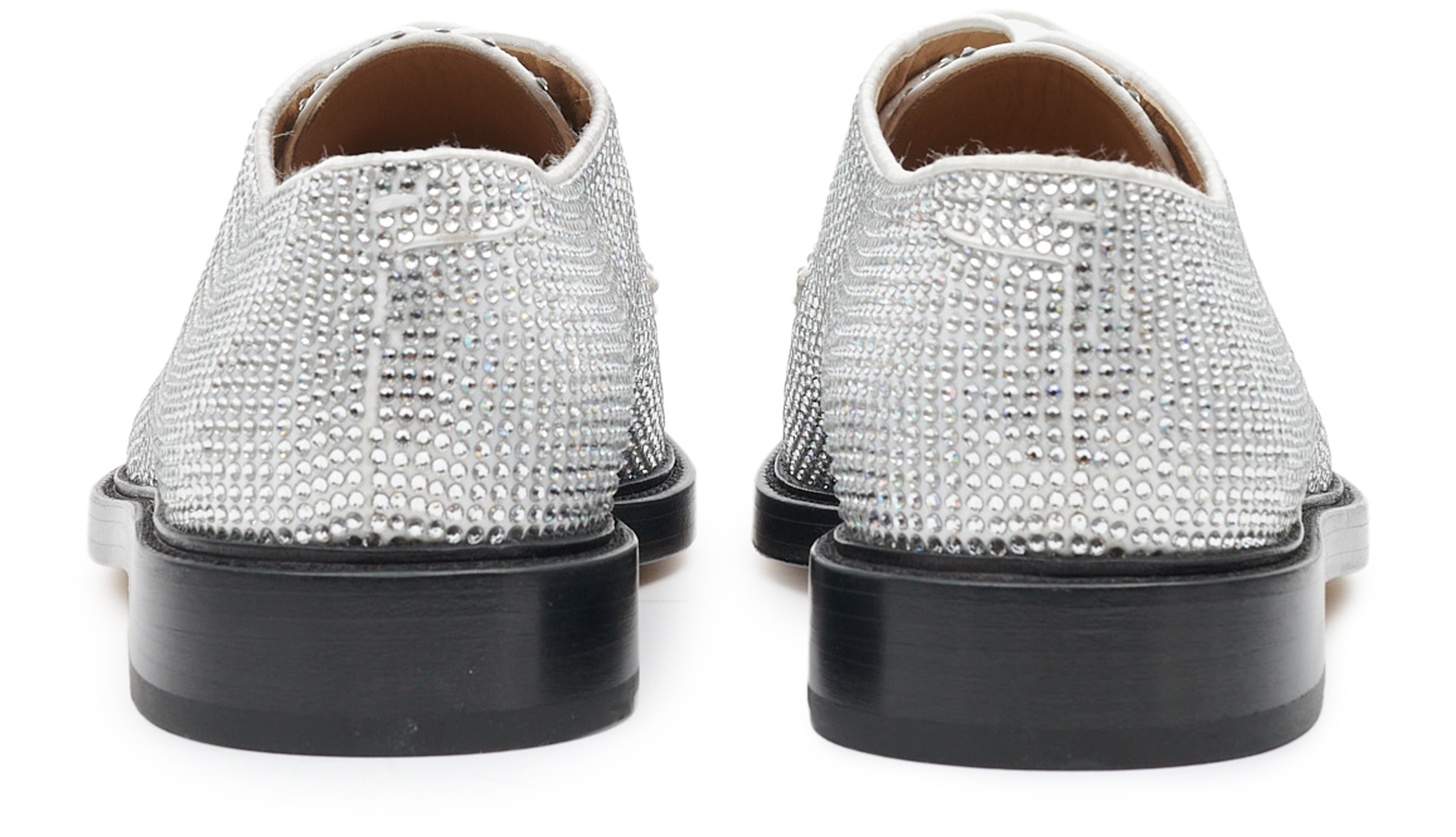 Maison Margiela Tabi rhinestone lace-up