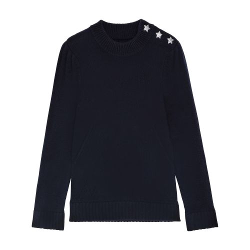 Zadig & Voltaire Betson Jewelled Cashmere Jumper