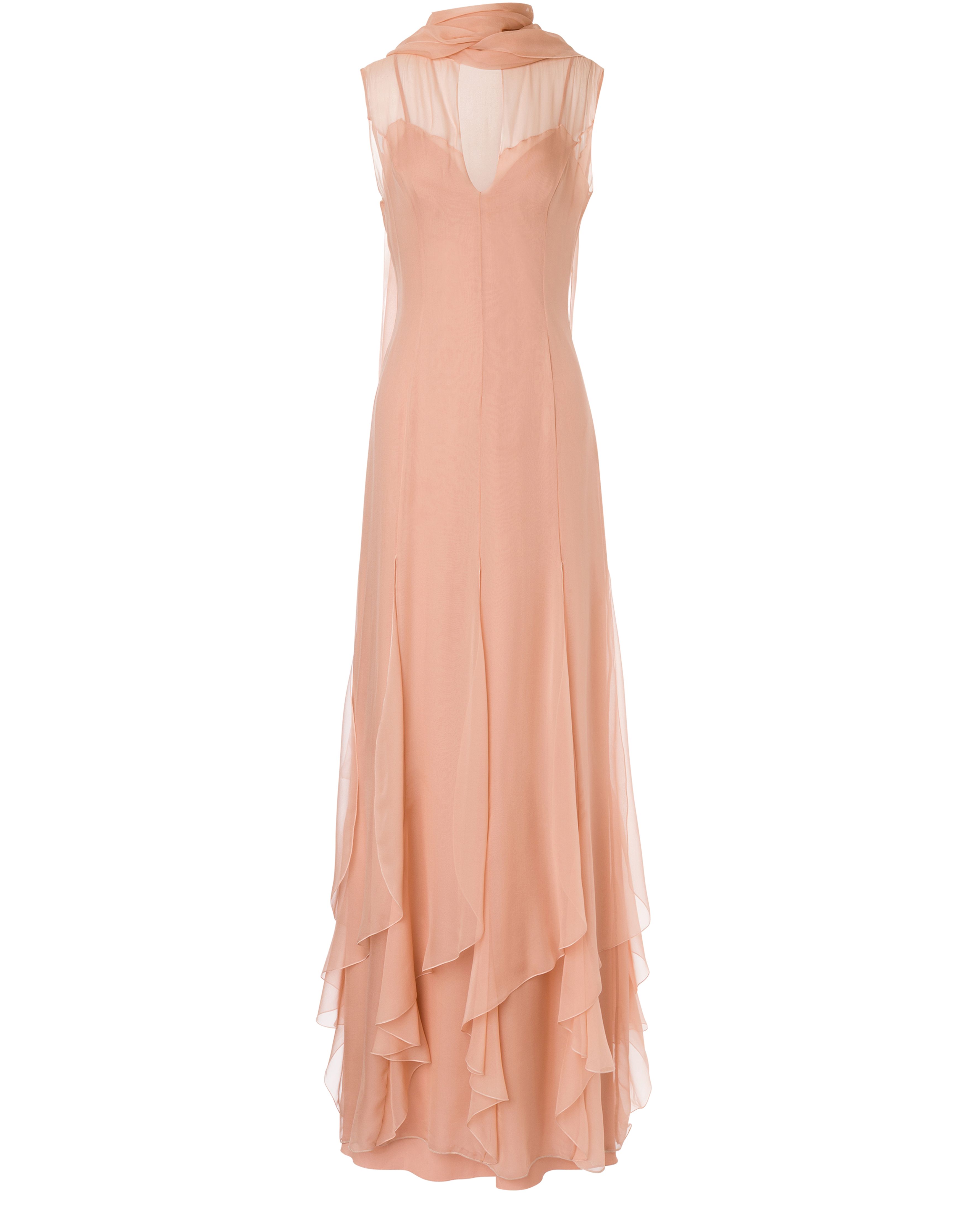 Alberta Ferretti Scarf dress in organic chiffon