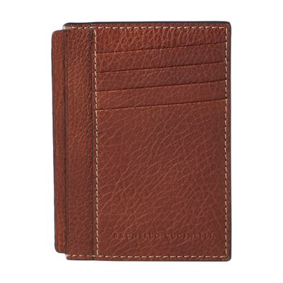 Brunello Cucinelli Calfskin cardholder