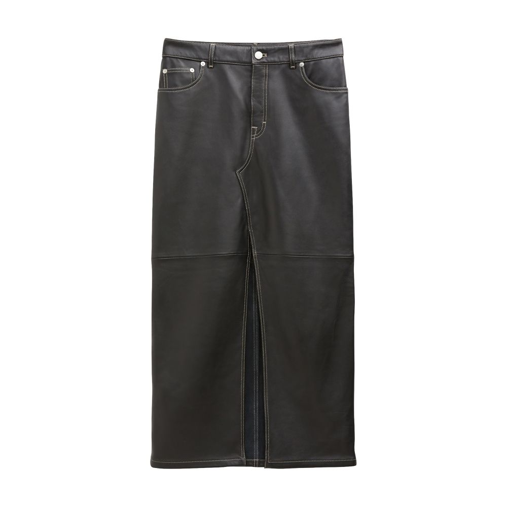 Filippa K Leather skirt