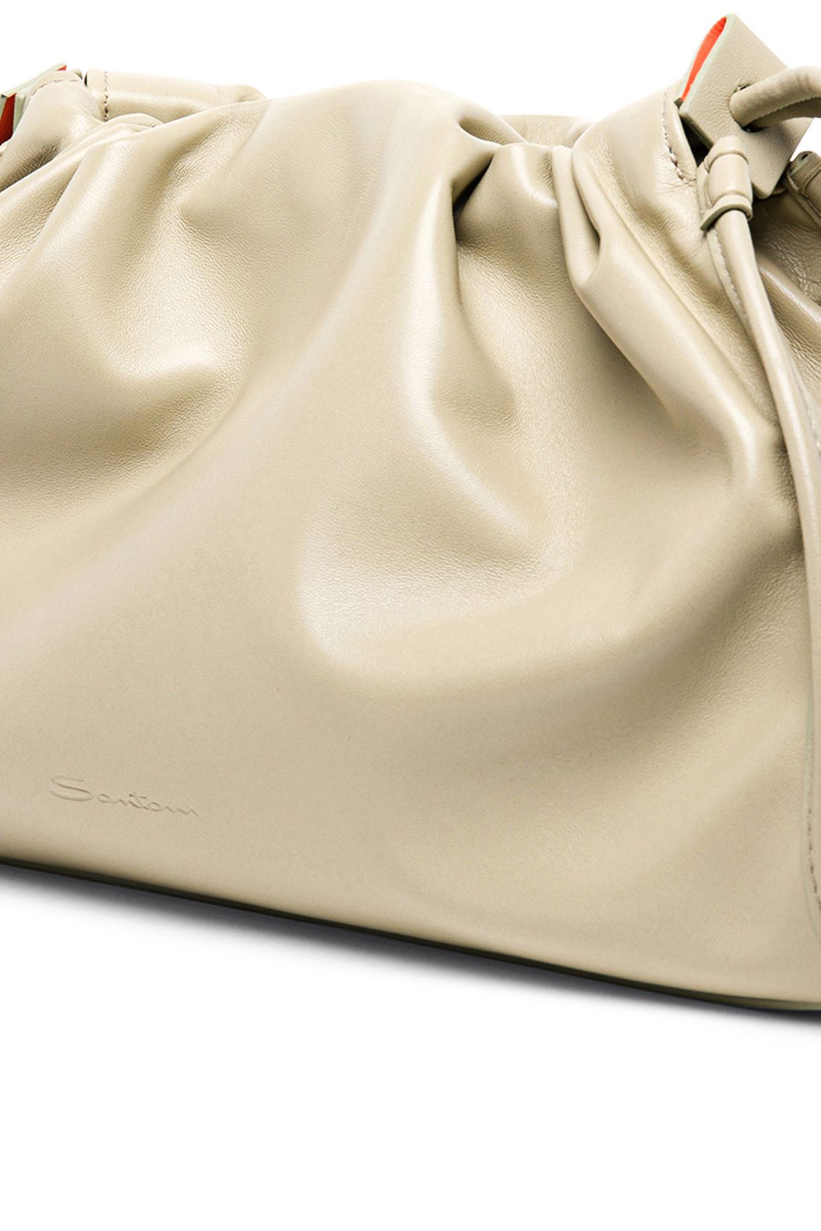 Santoni Leather pouch