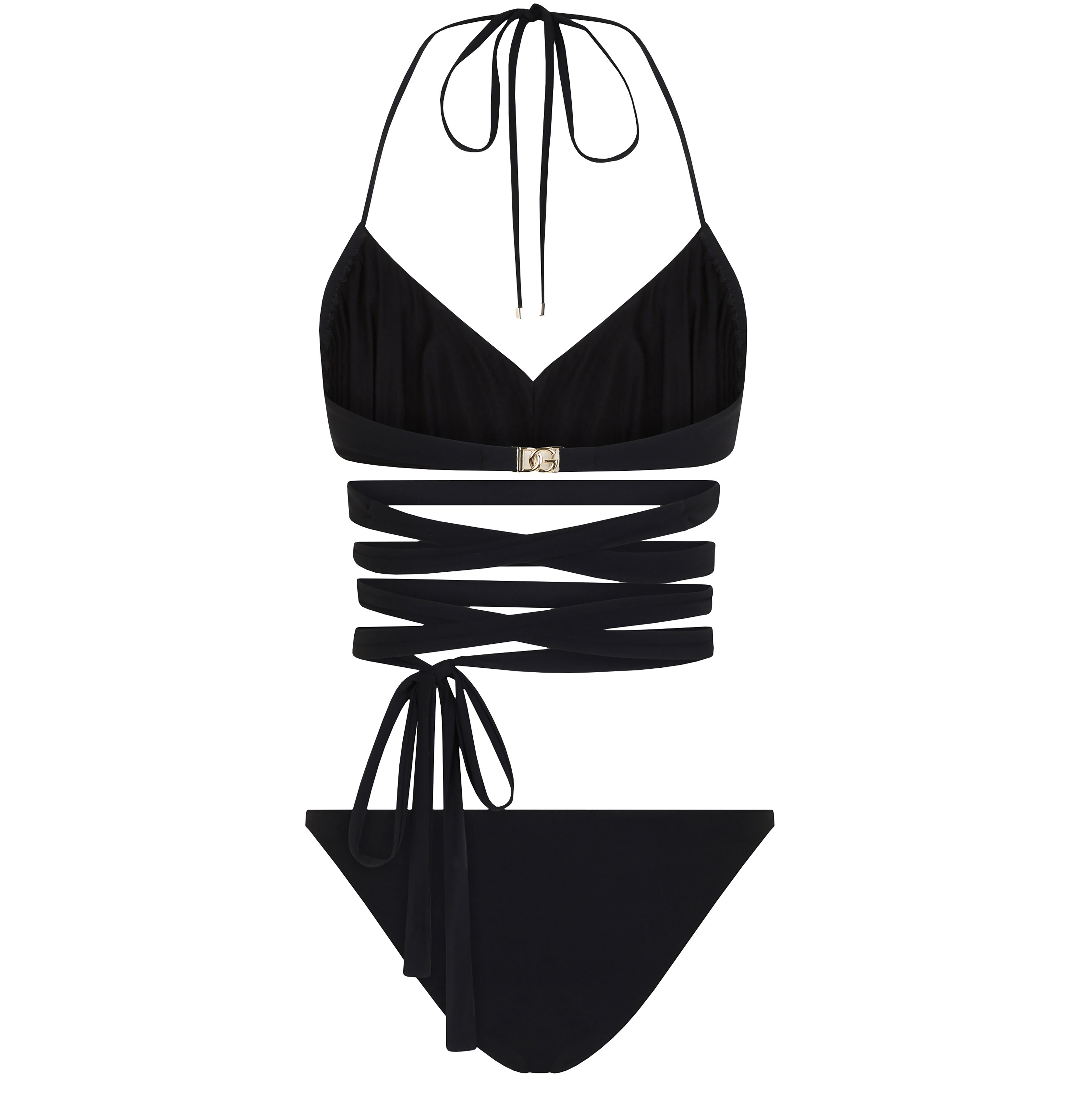 Dolce & Gabbana Bikini with wraparound lace ties