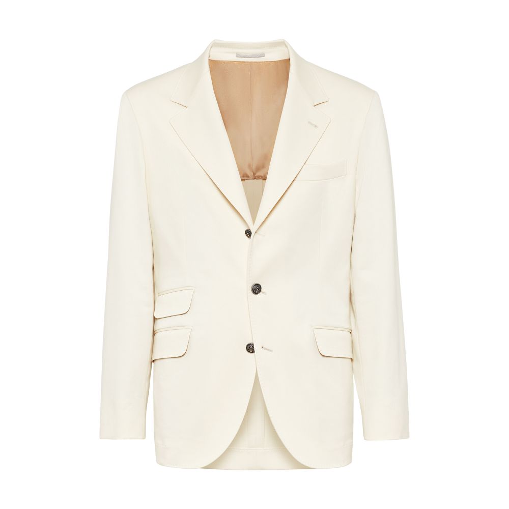 Brunello Cucinelli Denim unconstructed blazer