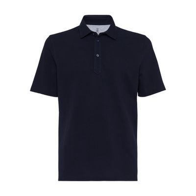 Brunello Cucinelli Polo with shirt collar