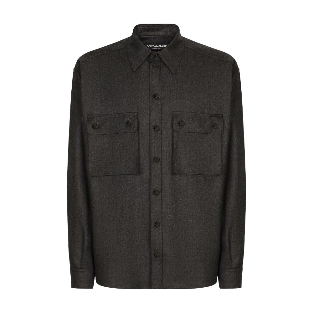 Dolce & Gabbana Oversize flannel shirt