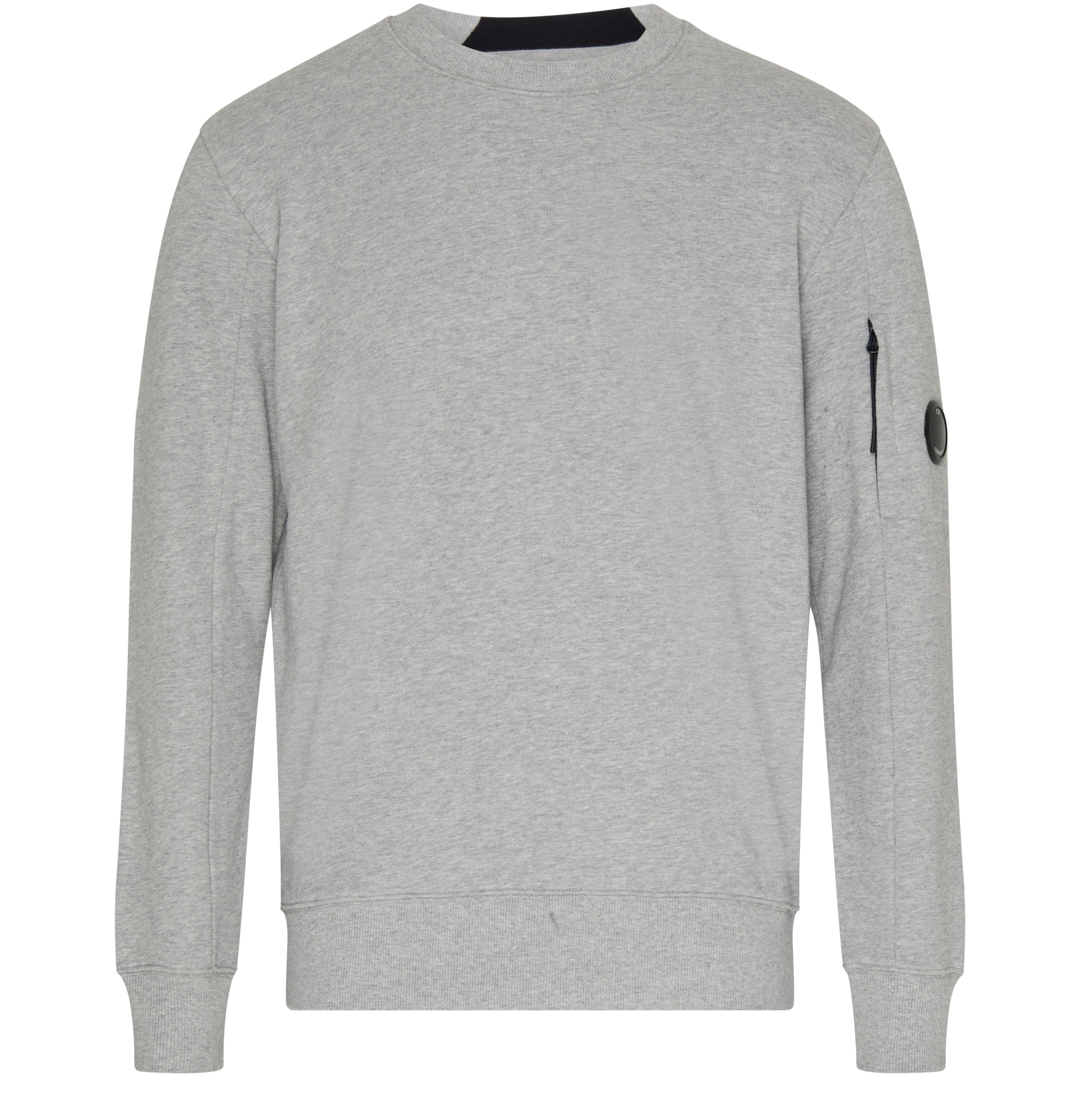 CP COMPANY Diagonal Raised Fleece Lens crew neck sweatshirt