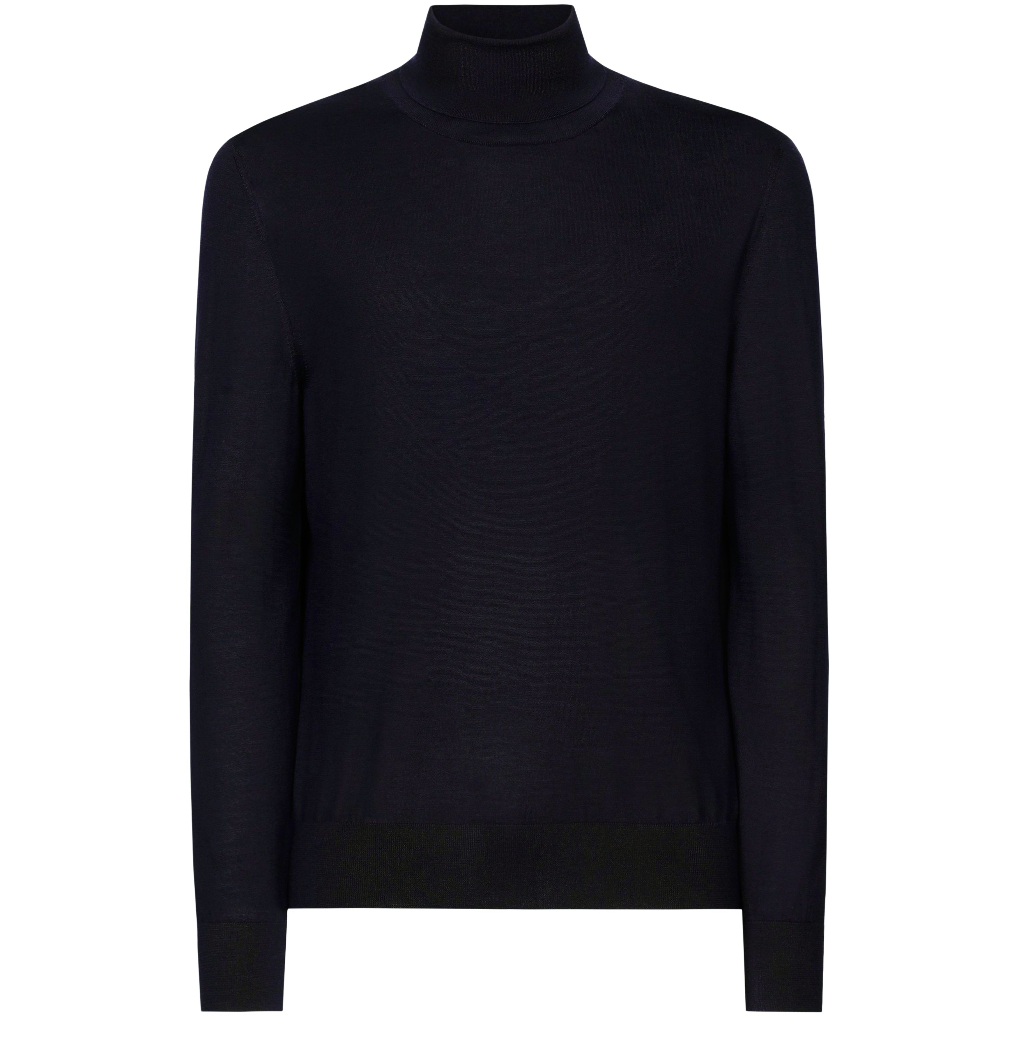 Dolce & Gabbana Cashmere silk turtle-neck sweater