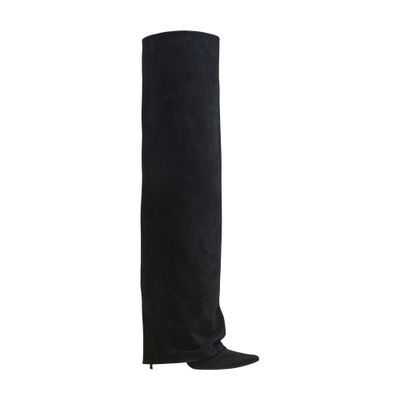 Balmain Ariel suede leather boots