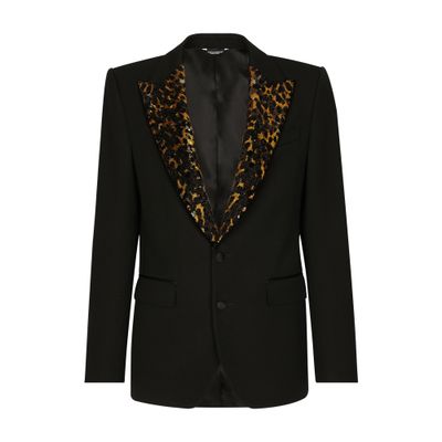 Dolce & Gabbana Stretch wool fabric Sicilia-fit tuxedo jacket