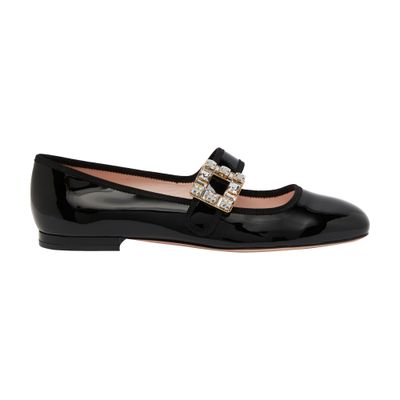 Roger Vivier Très Vivier boucle strass babies ballerinas