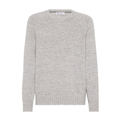 Brunello Cucinelli Cashmere Mouliné sweater