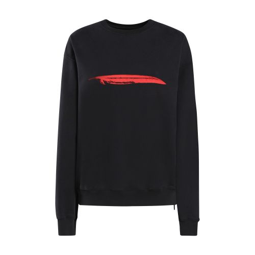 Ann Demeulemeester Zelma Standard Sweater With Fw23 Show Print