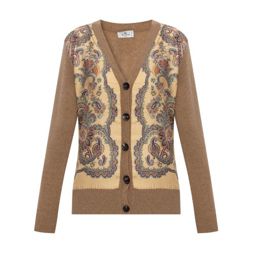 Etro Cardigan with silk front