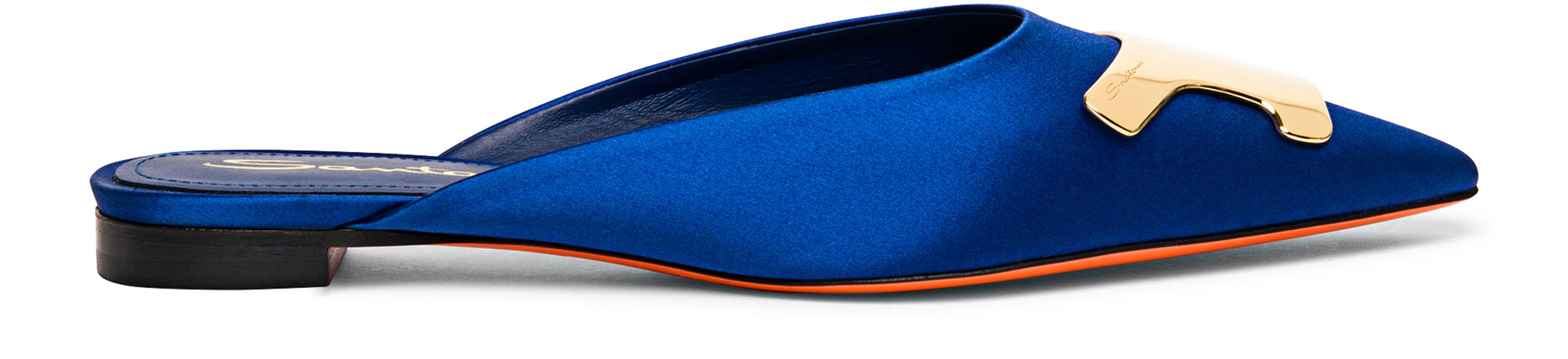 Santoni Satin Santoni Sibille mules