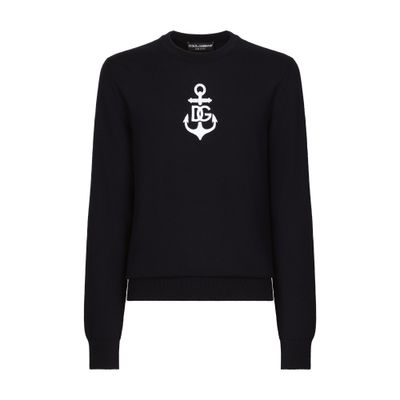 Dolce & Gabbana Round-neck virgin wool sweater