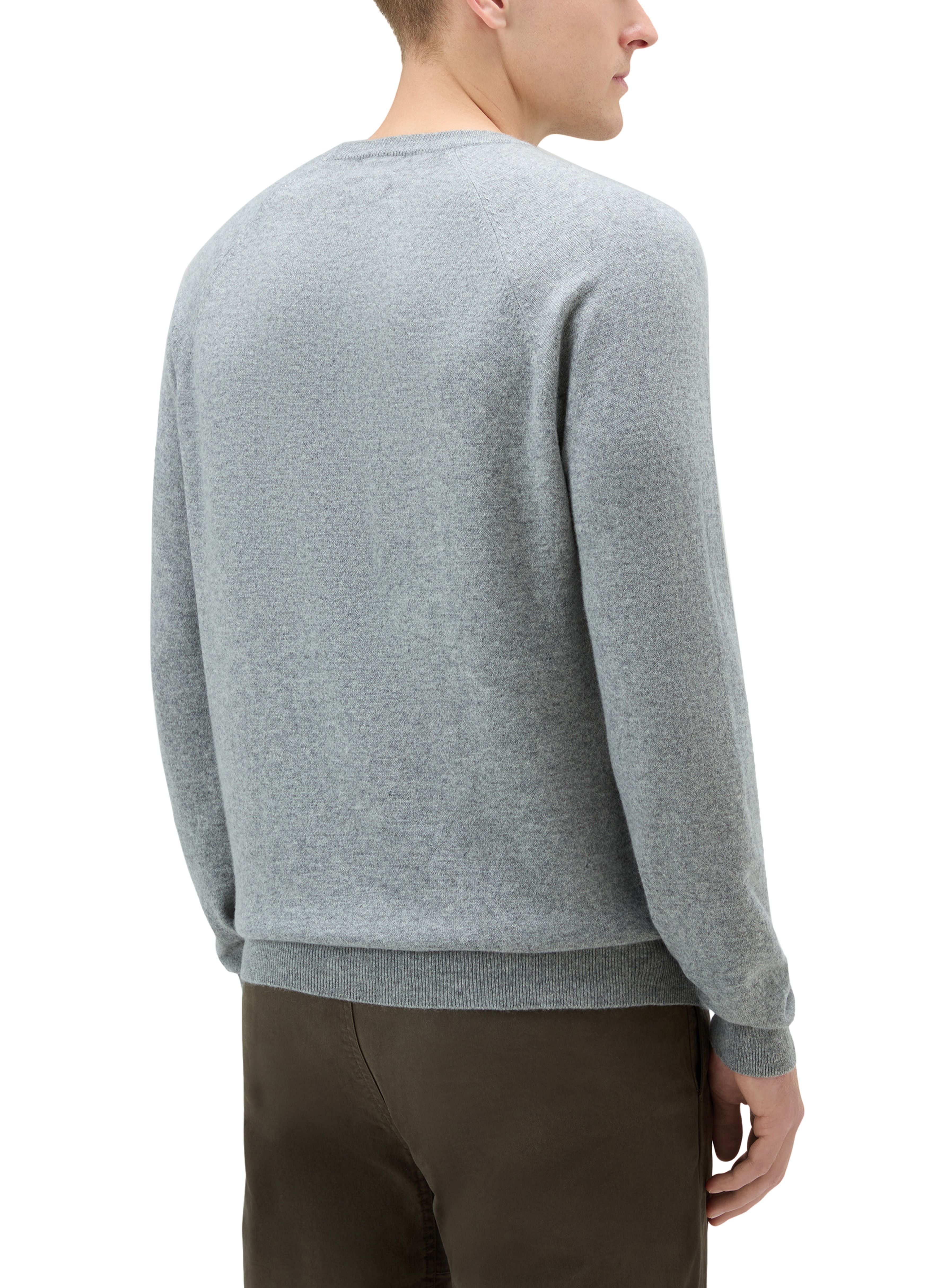 Woolrich Luxe Crewneck Sweater in Pure Cashmere