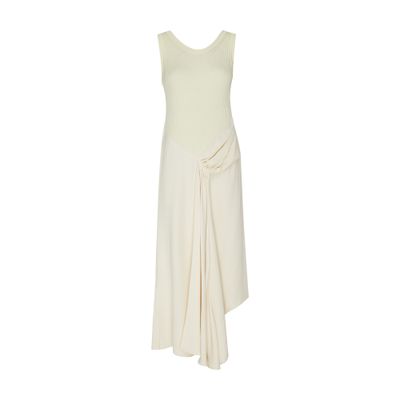 Victoria Beckham Sleeveless Tie Detail Dress