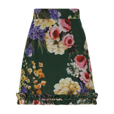 Dolce & Gabbana Short chiffon skirt