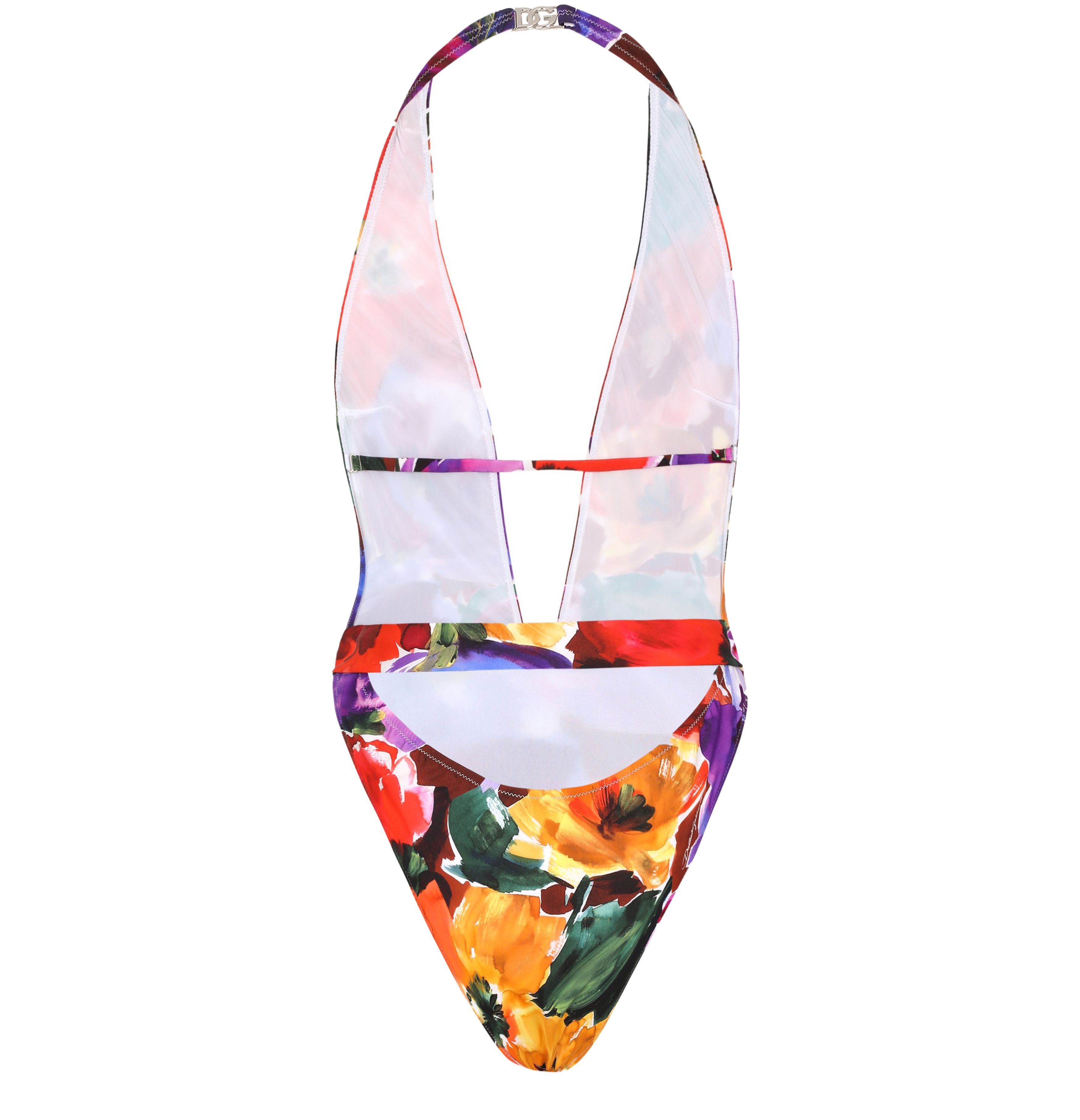 Dolce & Gabbana Belted one-piece swimsuit