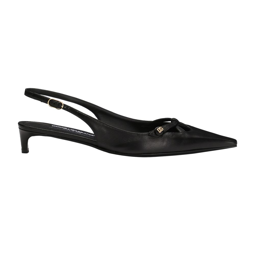 Dolce & Gabbana Nappa leather slingbacks