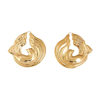 Nina Ricci Twisted dove earrings