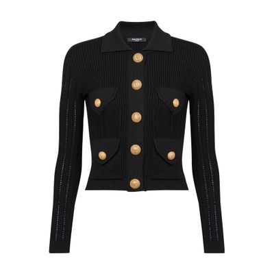 Balmain Knit Buttoned Cardigan