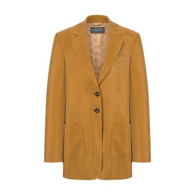 Alberta Ferretti Washed twill jacket