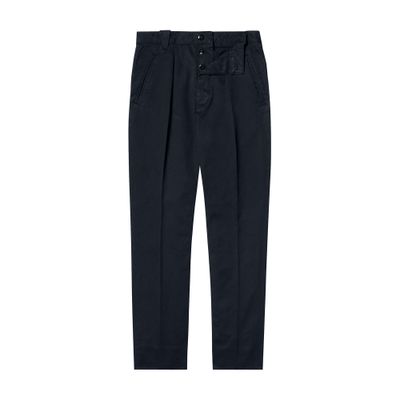  Cotton gabardine pants with dart